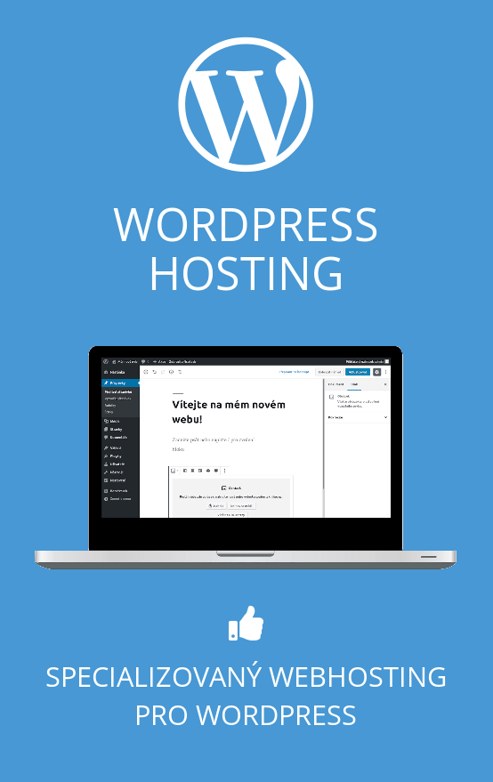 Rychlý webhosting pro WordPress